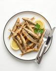 Hamsii fritto crocant cu lamaie