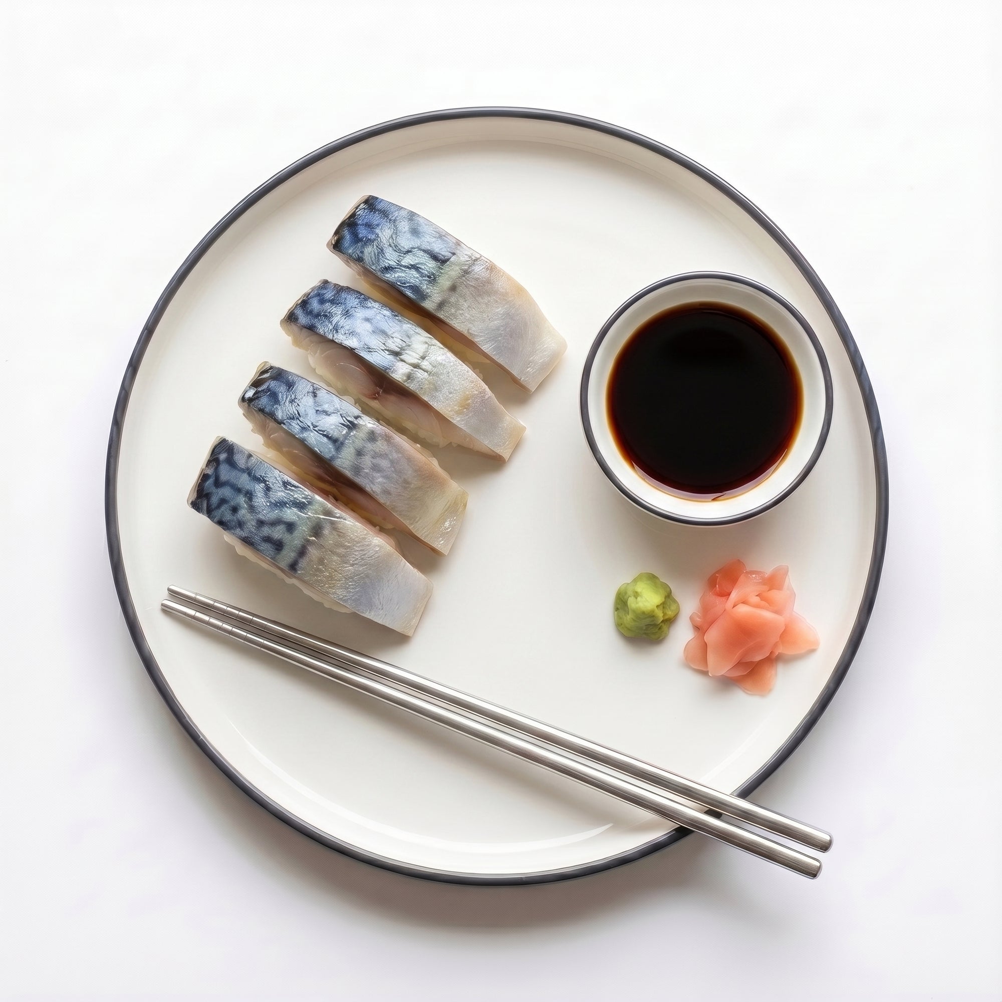 Cum savurezi Shime Saba — 4 nigiri macrou marinat