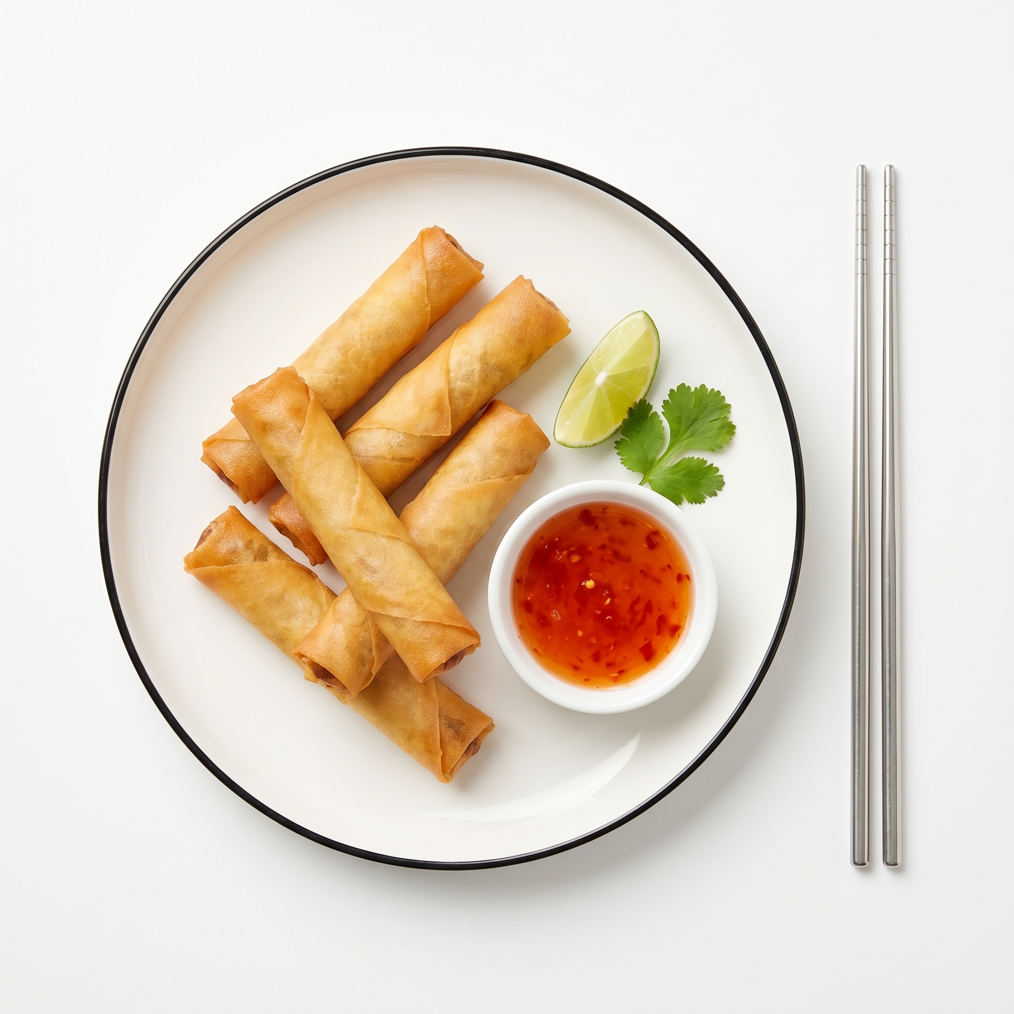 Mini Spring Rolls Tsingtao — Cum să savurezi