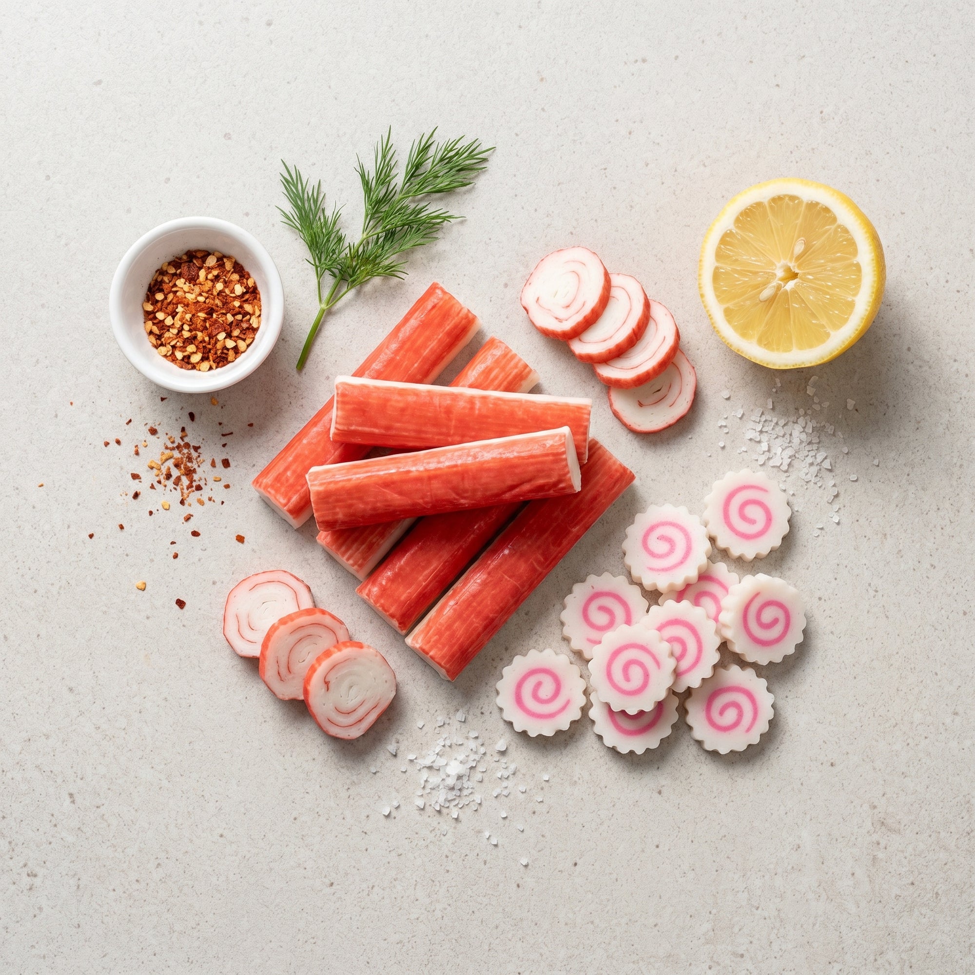 Batoane kani, felii surimi si naruto - surimi SeriosFood
